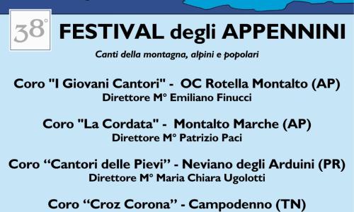 38° Festival degli Appennini
