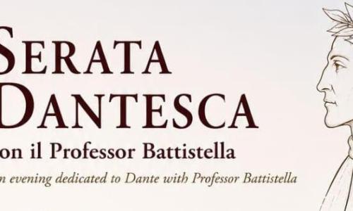 Serata Dantesca con il Professor Battistella
